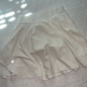 Lululemon court rival high rise skirt.